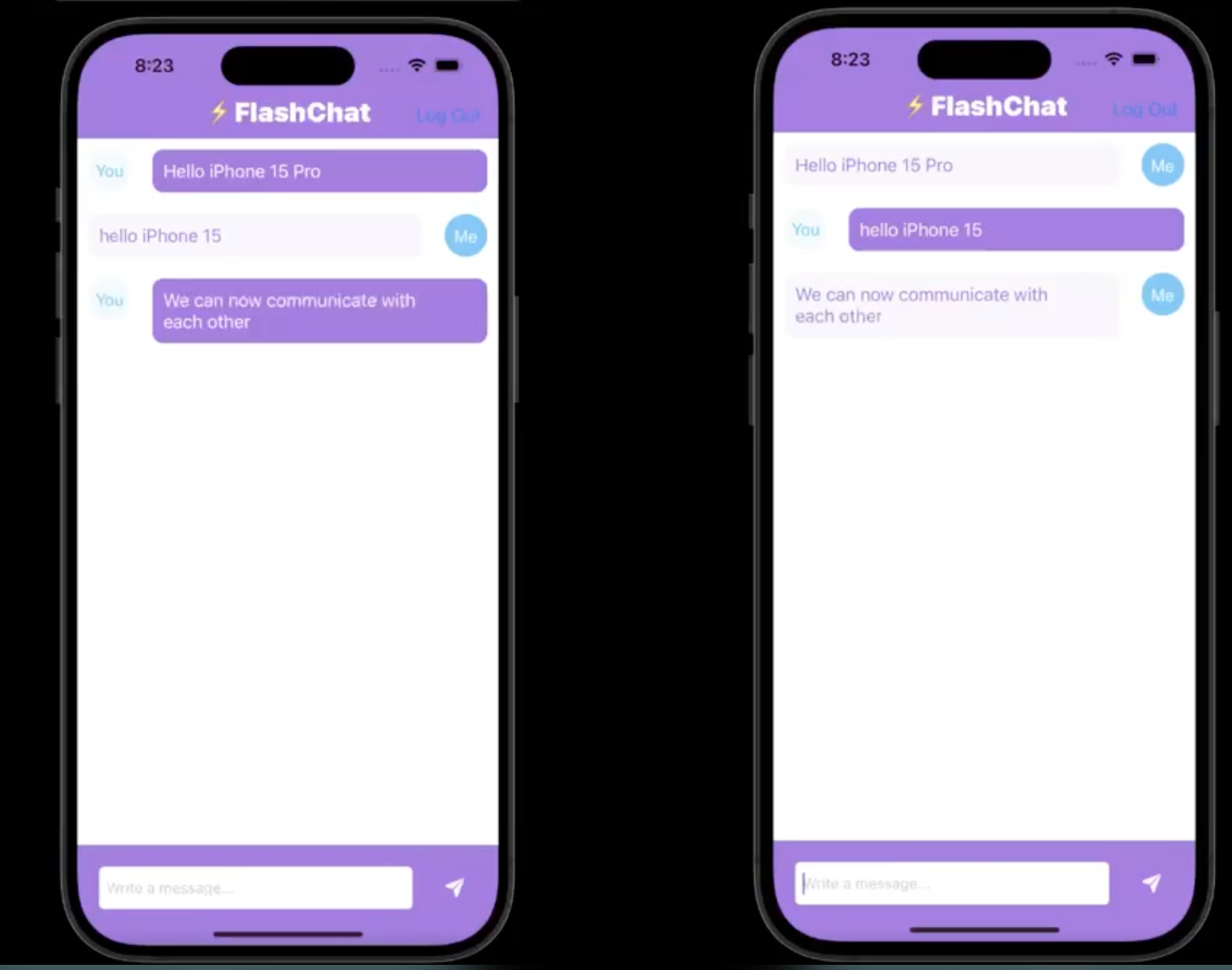 Flash Chat App